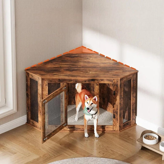 Maison d’angle pour chien