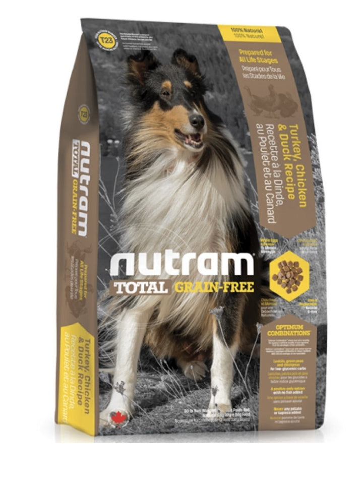 Croquettes sans céréales à la dinde et au poulet pour chien