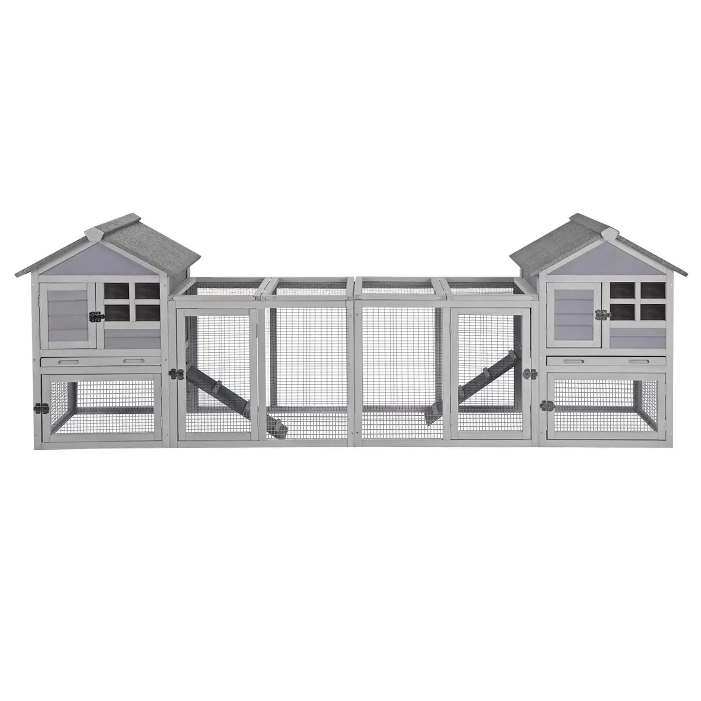 Cage pour lapins intérieur et extérieur