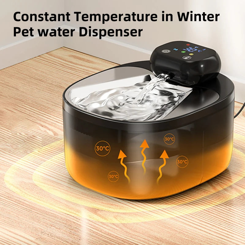 Abreuvoir chauffant automatique pour animaux