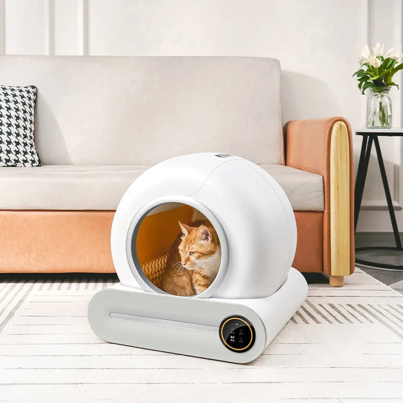 Litière intelligente pour chat