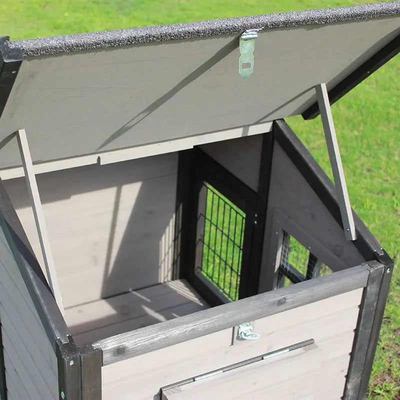 Caisse pour chien en bois – intérieur et extérieur